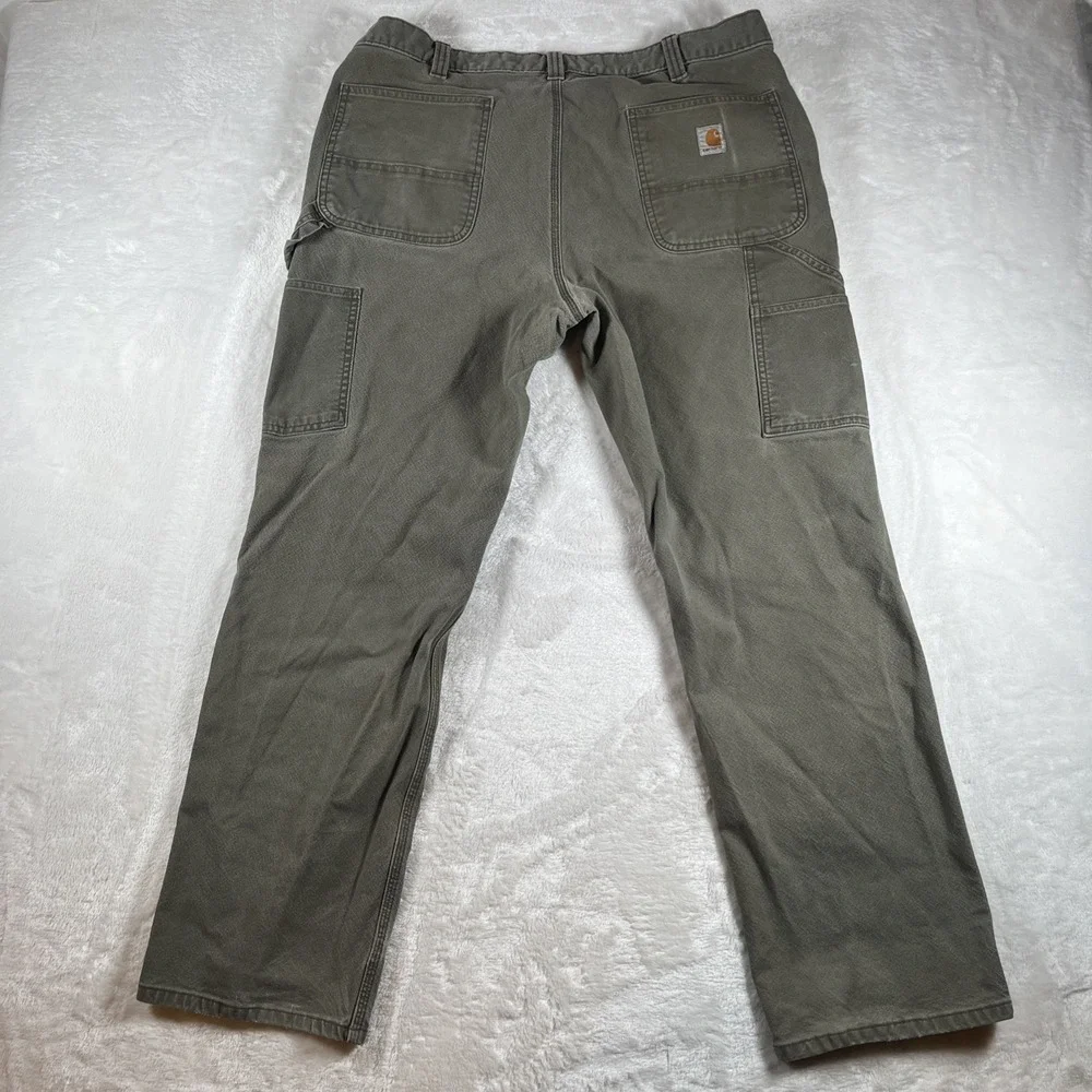 Carhartt Rugged Flex Relaxed Fit Duck Utility Black Work‎ Pant BN3279-M 38x32